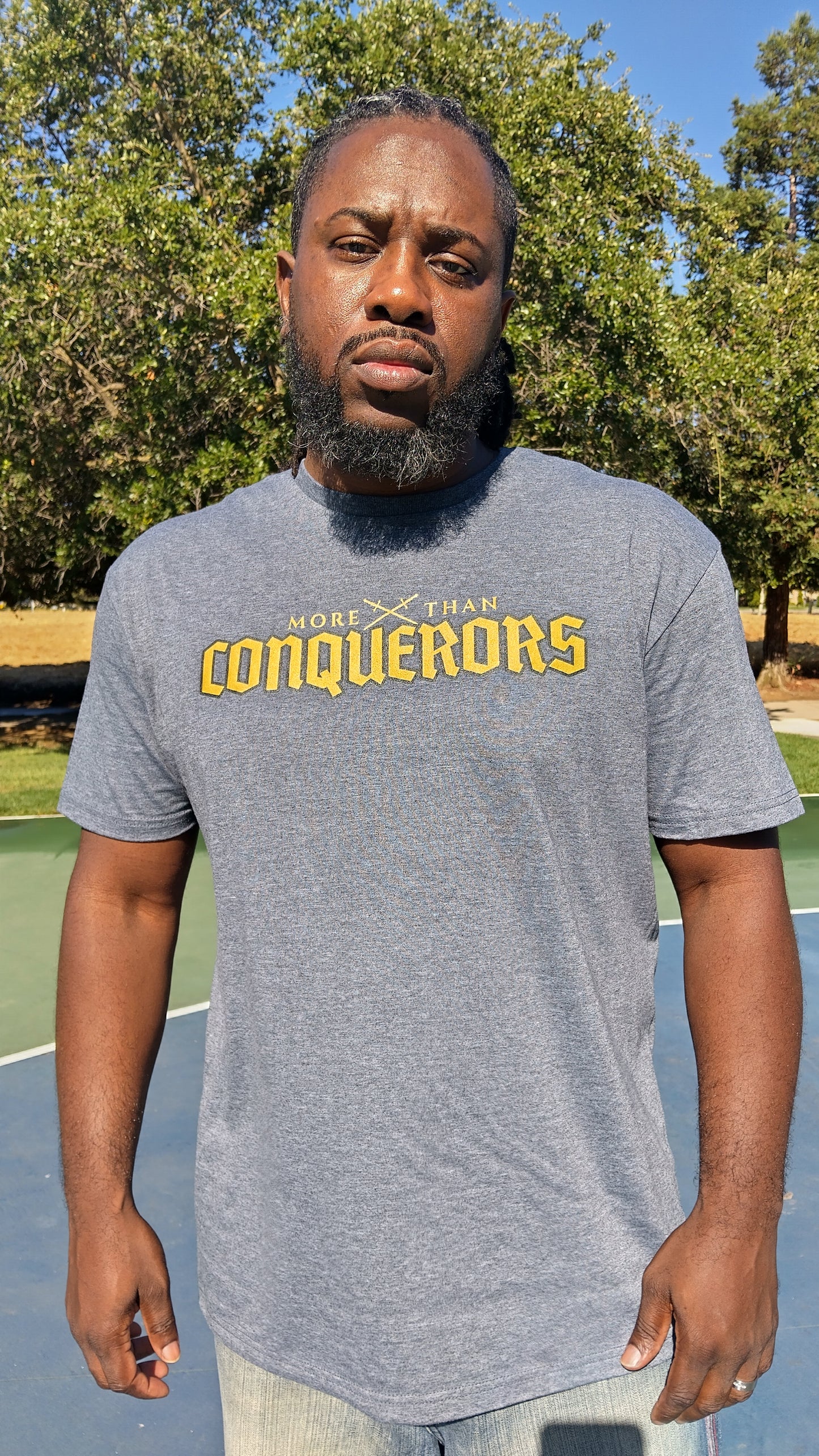 More Than Conquerors Tee